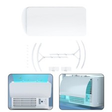 Flexible Vent Deflector for Wall AC Unit Control Air Direction with Ease