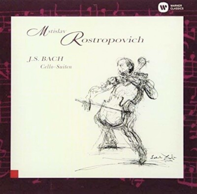 Mstislav Rostropovich Cello SEALED NEW 2CD(UHQCD) Bach Cello