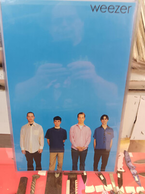 WEEZER POSTER LATE 2000'S  11 X 17 IN TOP LOADER CONCERT BOARD