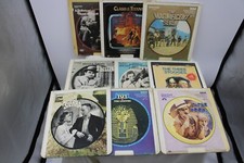 Lot of 18 RCA CED Video Discs Untested Magnificent Seven Paper Moon Key Largo
