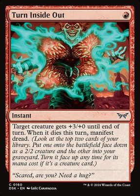 Turn Inside Out NM, English MTG Duskmourn: Main Set | eBay Turn Inside Out NM, English MTG Duskmourn: Main Set | eBay