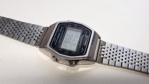 VINTAGE CASIO BLUE MARLIN WATCH W-750 MADE IN JAPAN - Picture 7 of 11
