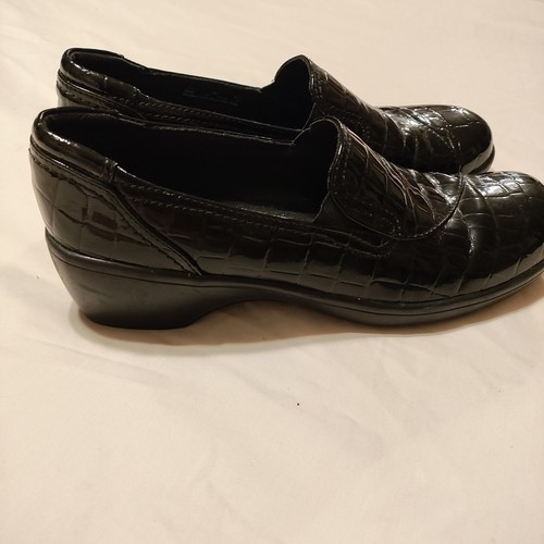 Women's Black Bendables Clarks Shoes Size 8 Excellent Condition - Picture 4 of 9