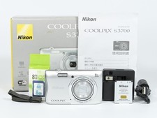 Nikon COOLPIX S3700 Compact Digital Camera Tested Working Seller Japan