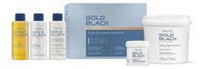 Gold Guanidine Curly Hair Relaxation Treatment Kit 5 Products - Amend