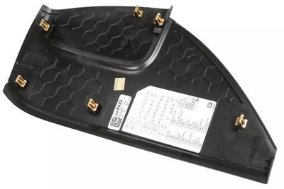 Jet Black Passenger Side Instrument Panel Fuse Block Access Hole Cover