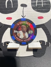 2005-06 NBA Topps Poker Chips Antoine Walker Black And Blue  #ed 121/299