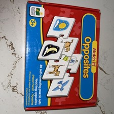 Match It 30 Self-Correcting Opposites Puzzles by The Learning Journey