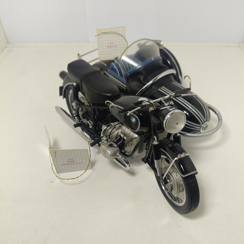 Franklin Mint 1957 BMW Motorcycle And Side Car