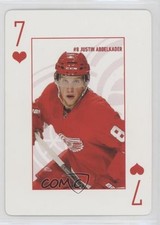 2011-12 Detroit Red Wings Playing Cards Justin Abdelkader #7H q7c