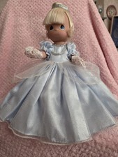 Precious Moments Cinderella Doll With Stand And Box