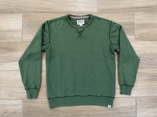 Vintage Lands End Crewneck Sweatshirt SMALL Adult USA Made Durable Goods Y2K