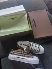 Neu!! Damen Burberry sneaker 38 UK 5