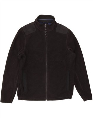 Marks & Spencer Mens Tracksuit Top Jacket Large Black BR41