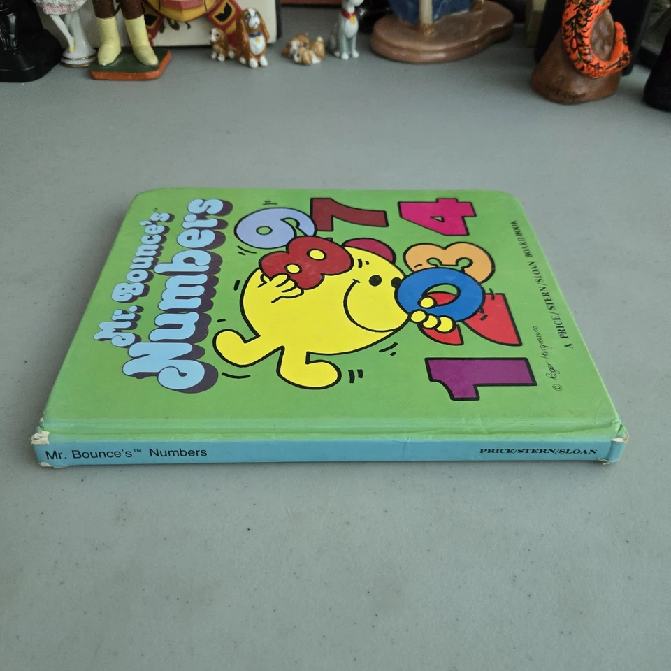 Mr. Bounce's Numbers by Roger Hargreaves 1981 HC Vintage Childrens Book HTF - Image 2 of 4