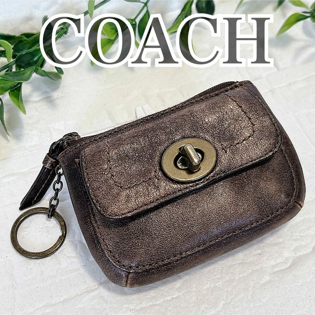小物 OLD COACH Vintage Leather Coin Case coach coin case products for sale | eBay