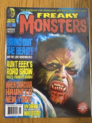 Freaky Monsters  Magazine #2 Filmland Classics, UNREAD, (HUCK S)