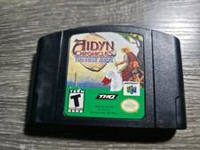 Aidyn Chronicles: The First Mage (Nintendo 64, 2001) N64 Cart Only Authentic