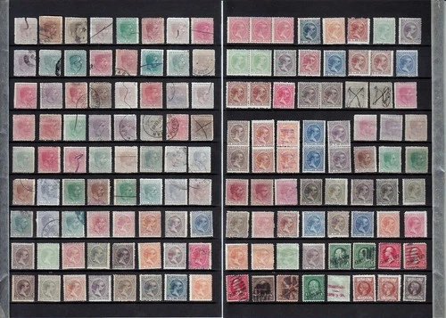 PUERTO RICO  1876 / 1900  144  STAMPS  MINT & USED