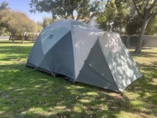 REI Co-Op Family Base Camp 6 Tent Set w Footprint, Attic, and Vestibule Rain Fly