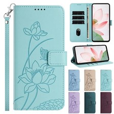 Leather Lotus Wallet Phone Case for Nokia G10 G20 G30 G11 G22 G42 C22 C32 G21