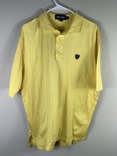 Polo Ralph Lauren Golf Polo Shirt Men  s Size Large Yellow Short Sleeve