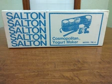 Vintage SALTON Automatic Yogurt Maker Thermostat Controlled YM-4 NEW SEALED