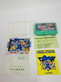 ROCKMAN 5 Megaman Nintendo Famicom Japan Import Free shipping FedEx DHL CAP-5V