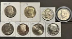 Huge Kennedy Half Dollar Lot SILVER 1964 40% Proofs S Mint + Franklin