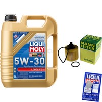 Inspektionspaket Liqui Moly Longlife 5W-30 FüR Toyota Auris 1.8 Hybrid 1.6 1.3