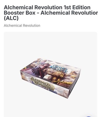 alchemical revolution booster box Grand Archive TCG: Alchemical Revolution Booster Box Case