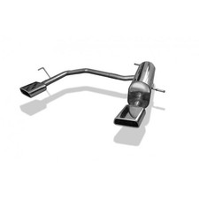 FOX Endschalldämpfer Duplex je 1x145x65mm Trapez schräg für Peugeot 208 GTI