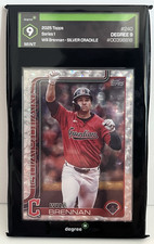 Will Brennan 2025 Topps Series 1 Silver Crackle Degree 9 Mint Guardians #240
