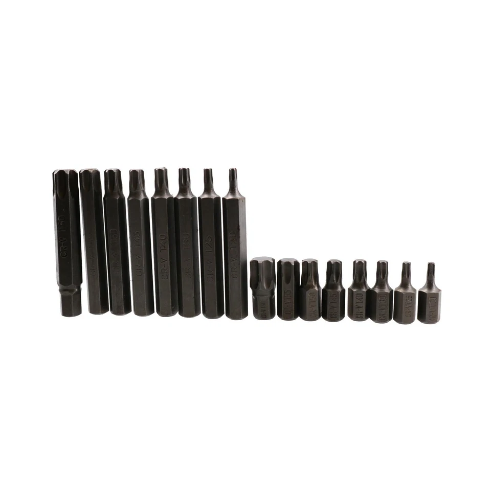 Embouts mâles T20 - T60 Torx Star avec tige de 10 mm longueur 30 mm ou 75 mm - Photo 1/1