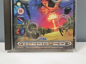Sega Mega CD Ground Zero Texas Video Game with manual *MINT DISCS*
