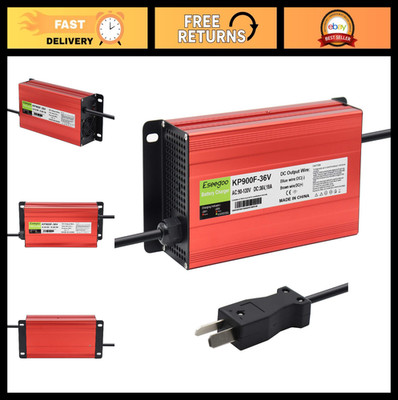 18 AMP 36V Battery Charger for Golf Carts - Compatible with Club Car, EZGO, Yama
