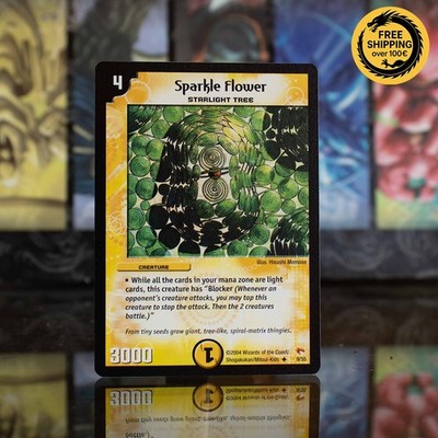 DM03 -  9/55 - Sparkle Flower - Duel Masters - English - Uncommon DM3