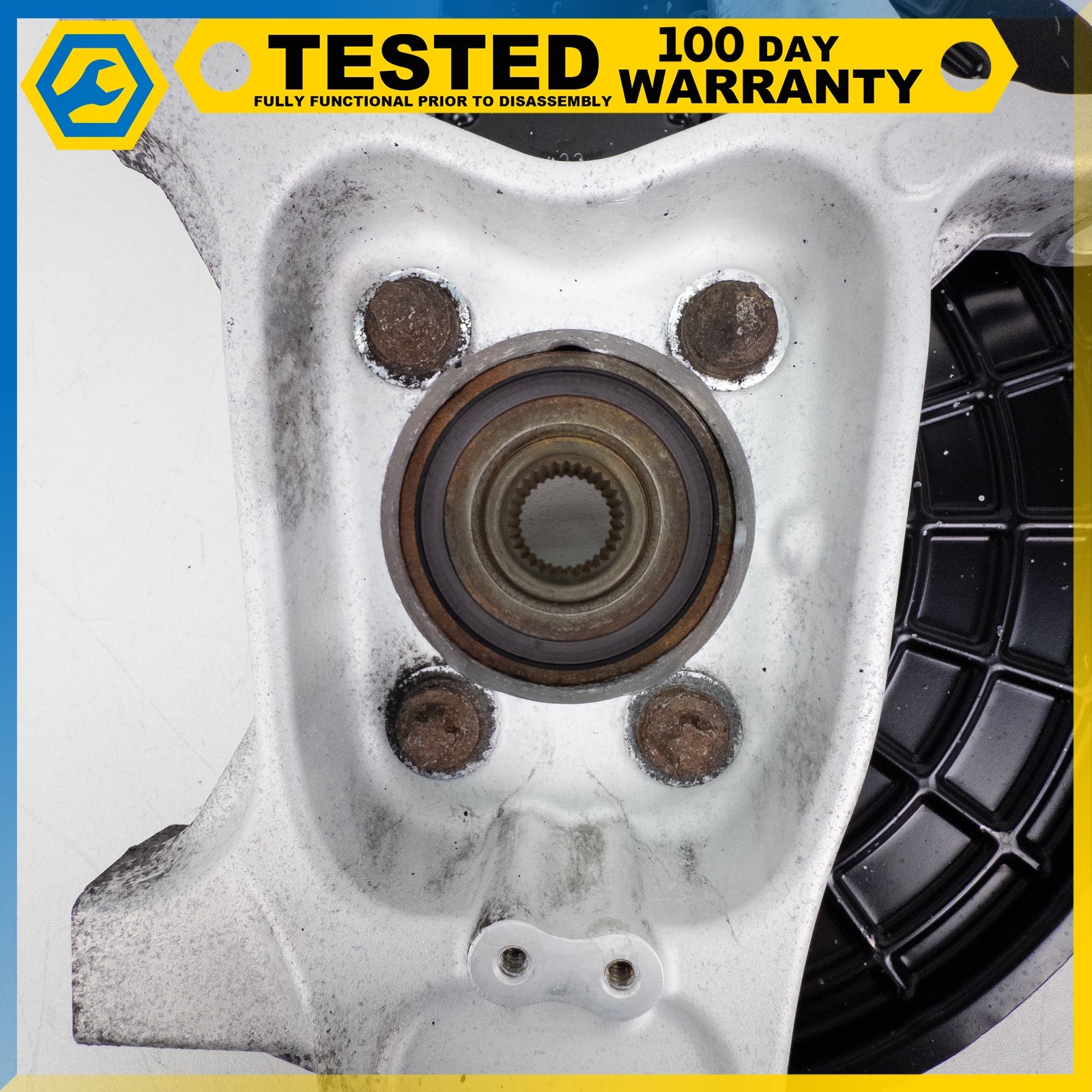 14-19 MASERATI QUATTROPORTE GHIBLI FRONT LEFT SPINDLE KNUCKLE HUB BEARING OEM
