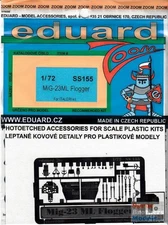 EDUSS155 1:72 Eduard Zoom PE - MiG-23ML Flogger (ITA kit)