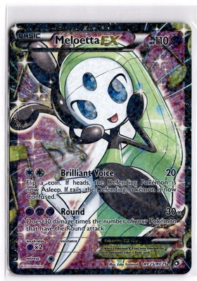 Pokemon TCG Meloetta EX (Full Art) RC25 Legendary Treasures: Radiant  Collection | eBay