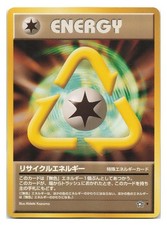 Recycle Energy Rare Neo Genesis Pokemon Japanese 2000