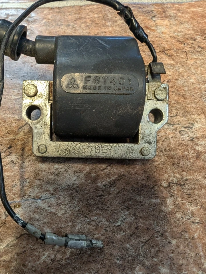 73 Yamaha DT2 DT3 RT2 RT3 DT250 Ignition Coil Spark Plug Cap 6-G - Image 2 of 3