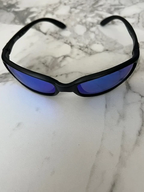 Gafas de sol polarizadas Costa Del Mar Salmuera mate negro/azul espejo 580P - Envío gratuito Foto 2 de 4