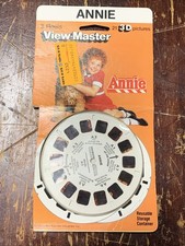 Vintage 1982 Annie Little Orphan, Annie View-master 3D Reels