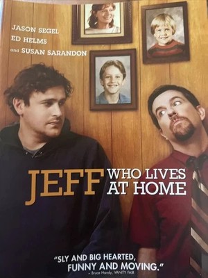 JEFF WHO LIVES AT HOME (DVD) VG Disc + Cover Art - NO CASE