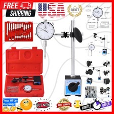 Dial Indicator with Magnetic Base 0-1.0" Tester Gage, Dial Indicator 0.001" ...