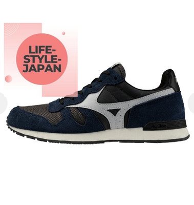 MIZUNO ML87 D1GA261402 Dark Gray Light Gray Navy Men Lifestyle Width 2E Shoes