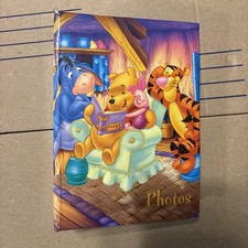 Vintage Disney Winnie The Pooh Photo Album 4x6 Photos used
