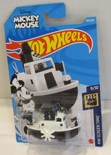 2017 HOT WHEELS SCREEN TIME DISNEY MICKEY MOUSE STEAMBOAT MINT