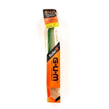 Vintage Butler GUM 112 3-Row Junior Toothbrush New Sealed Crushed Box